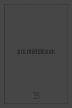 BIG [NOTE]BOOK - PLAIN - Press, Black Thread