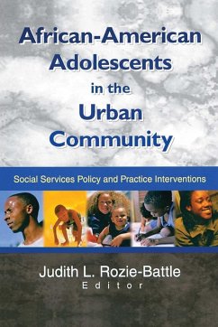 African-American Adolescents in the Urban Community - Rozie-Battle, Judith