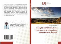 Cover Analyse comparative des formes des organisations paysannes au Burkina