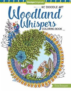 Kc Doodle Art Woodland Whispers Coloring Book - Bousquet, Krisa