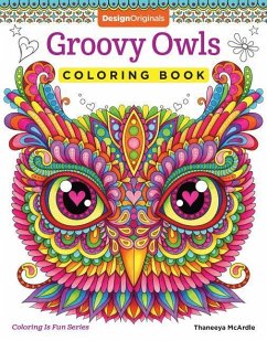 Groovy Owls Coloring Book - McArdle, Thaneeya