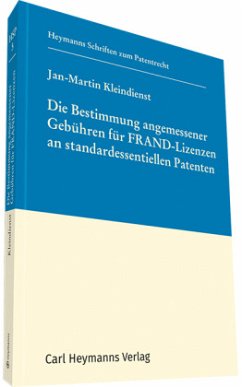 Die Bestimmung angemessener Gebühren für FRAND-Lizenzen an standardessentiellen Patenten (HSP 5)