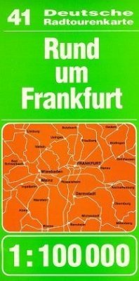 Cover Rund um Frankfurt / Haupka Deutsche Radtourenkarte 41