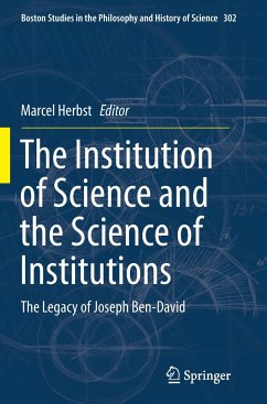 The Institution of Science and the Science of Institutions