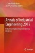 Annals of Industrial Engineering 2012 - Bild 1