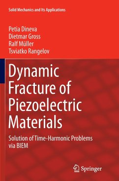 Dynamic Fracture of Piezoelectric Materials - Dineva, Petia;Gross, Dietmar;Müller, Ralf