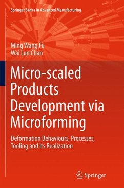 Micro-scaled Products Development via Microforming - Fu, Ming Wang;Chan, Wai Lun