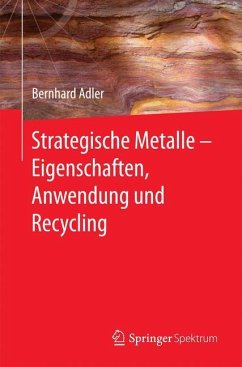 Strategische Metalle - Eigenschaften, Anwendung und Recycling - Adler, Bernhard