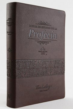 Rvr 1960 Biblia de Estudio de la Profecía Color Marrón Con Índice / Prophecy Stu Dy Bible Brown Imitation Leather with Index - Lahaye, Tim