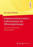 Aufgabensammlung Analysis 2, Funktionalanalysis und Differentialgleichungen