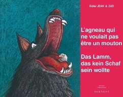 Cover L'agneau qui ne voulait pas être un mouton / Das Lamm, das kein Schaf sein wollte