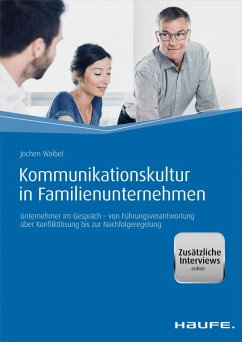 Kommunikationskultur in Familienunternehmen (eBook, ePUB) - Waibel, Jochen
