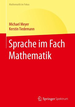 Sprache im Fach Mathematik - Meyer, Michael;Tiedemann, Kerstin