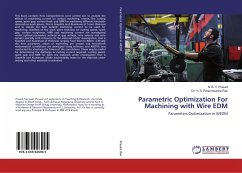 Parametric Optimization For Machining with Wire EDM - Prasad, N. B. V.;Rao, Ch. V. S. Parameswara