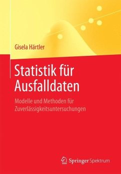 Statistik für Ausfalldaten - Härtler, Gisela