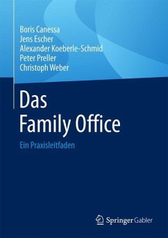 Das Family Office - Canessa, Boris;Escher, Jens;Koeberle-Schmid, Alexander
