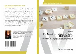 Die Terminologiearbeit beim Dolmetschen