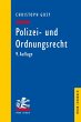Polizei- und Ordnungsrecht (eBook, PDF) - Bild 1
