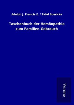 Taschenbuch der Homöopathie zum Familien-Gebrauch - Boericke, Francis E. Tafel