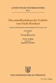 Das mittelhochdeutsche Gedicht vom Fuchs Reinhart