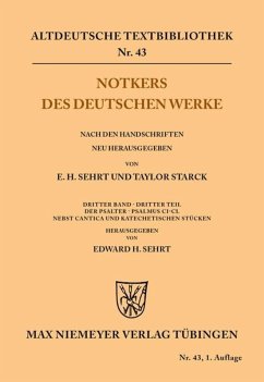 Cover Notkers des Deutschen Werke