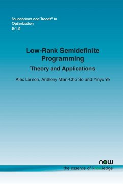Low-Rank Semidefinite Programming - Lemon, Alex; Man-Cho So, Anthony; Ye, Yinyu