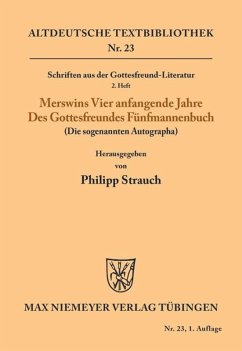 Schriften aus der Gottesfreund-Literatur - Merswin, Rulman