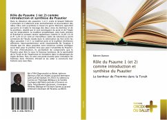 Rôle du Psaume 1 (et 2) comme introduction et synthèse du Psautier - Dannon, Éphrem