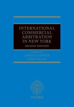 International Commercial Arbitration in New York (eBook, ePUB)