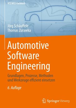 Automotive Software Engineering - Schäuffele, Jörg;Zurawka, Thomas