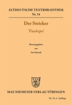 Tierbispel - Der Stricker