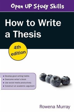 How to Write a Thesis - Murray, Rowena