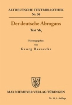 Der deutsche Abrogans