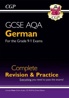 GCSE German AQA Complete Revision & Practice: with Online Edition & Audio (For exams in 2025) - CGP Books