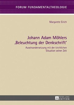 Cover Johann Adam Möhlers 'Beleuchtung der Denkschrift'