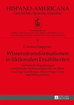 Wissenstransformationen in fiktionalen Erzähltexten - Deppner, Corinna