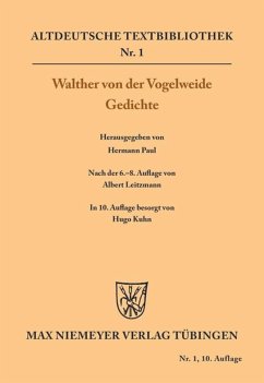 Gedichte Walther von der Vogelweide Author