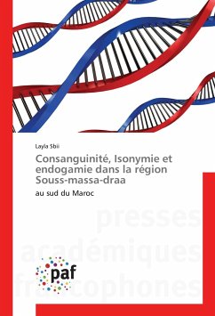 Consanguinité, Isonymie et endogamie dans la région Souss-massa-draa