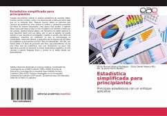 Estadística simplificada para principiantes - Velasco Rodríguez, Víctor Manuel;Velasco Mtz, Víctor Daniel;Flores Medina, Ma. de Jesús