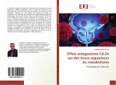 Effets antagonistes Cd-Zn sur des tissus regulateurs du métabolisme