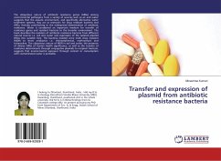 Transfer and expression of plasmid from antibiotic resistance bacteria