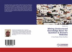 Mining Unstructured Knowledge Bases for Question & Answers Websites