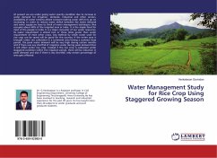 Water Management Study for Rice Crop Using Staggered Growing Season - Govindan, Venkatesan