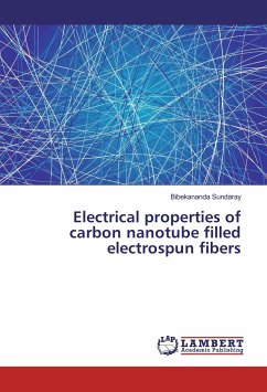 Electrical properties of carbon nanotube filled electrospun fibers