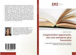 Cover L'organisation apprenante, vers une entreprise plus humaniste