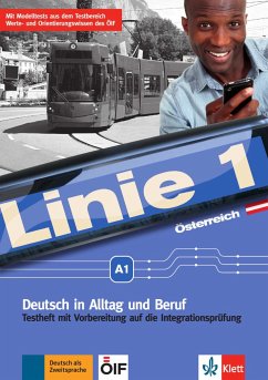 Linie 1 A1. Testheft mit Audio-CD. Ausgabe für Österreich - Althaus, Kirsten; Meister, Hildegard; Doubek, Margit