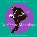 Berühmte Monologe, 3 Audio-CD