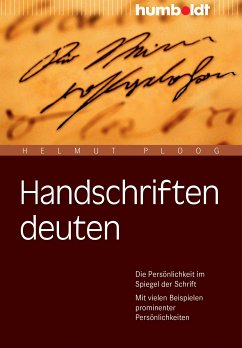 Handschriften deuten (eBook, ePUB) - Ploog, Dr. Helmut