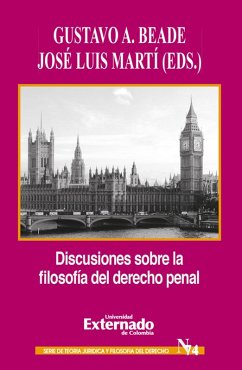 Cover Discusiones sobre la filosofía del derecho penal (eBook, ePUB)