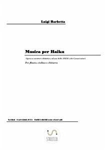 Musica per Haiku (fixed-layout eBook, ePUB) - Barbetta, Luigi